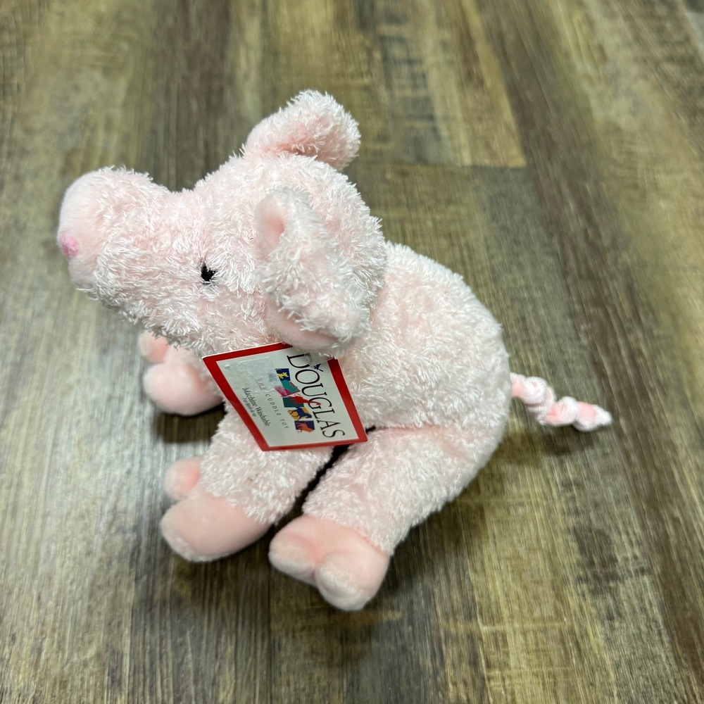 Douglas The Cuddle Toy Hambone Plush Stuffed Pig Collectible Plush Toy w/ Tags